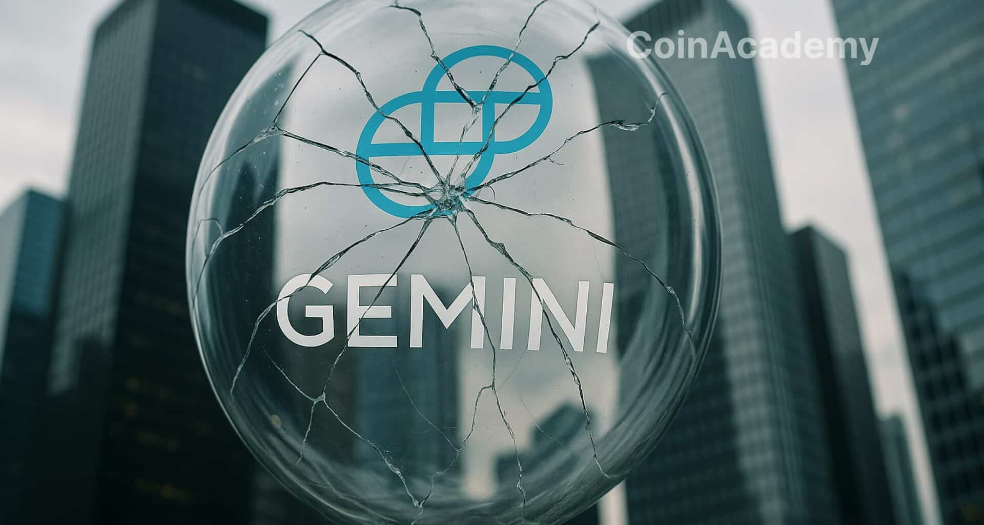 gemini chute revenus bourse