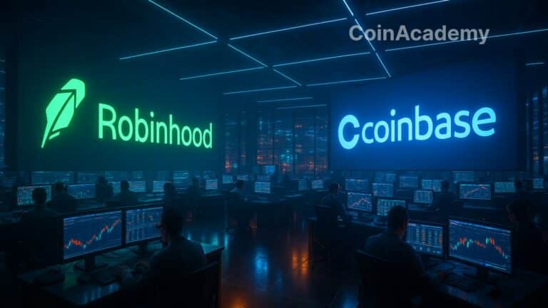 robinhood coinbase marches prediction