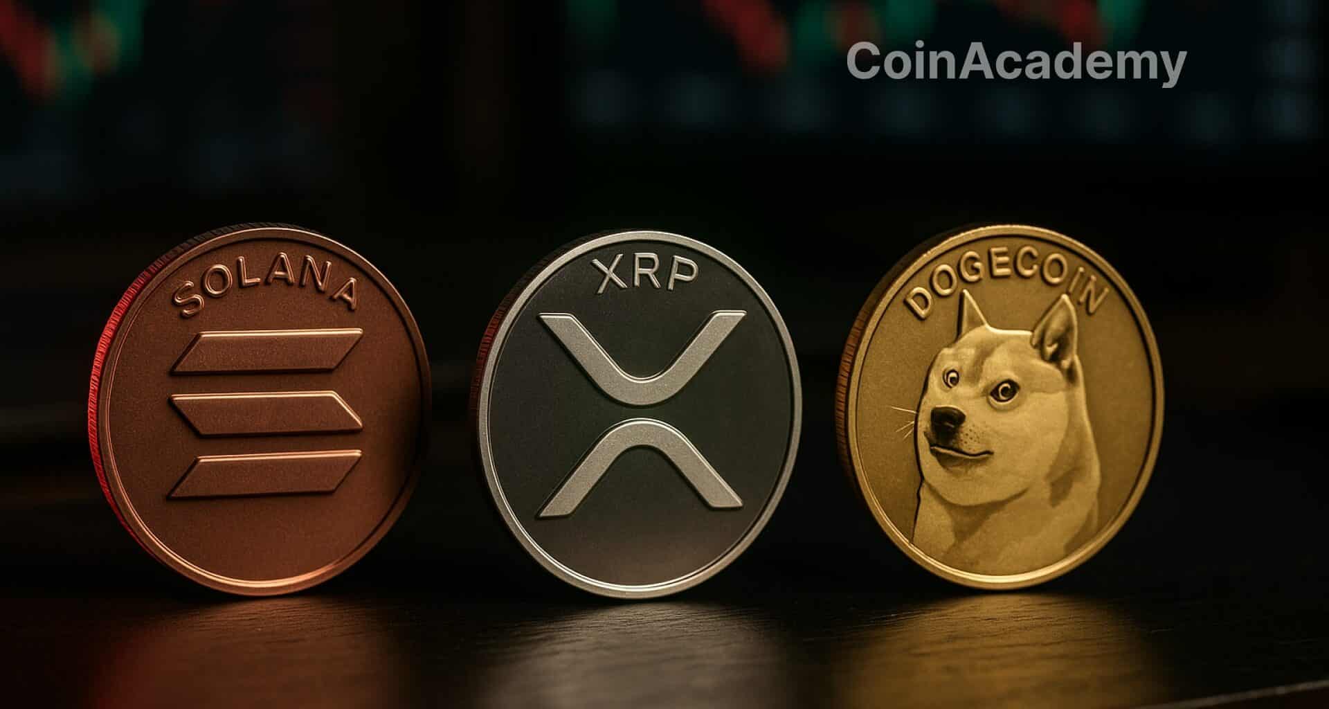 solana sol etf sorties xrp doge