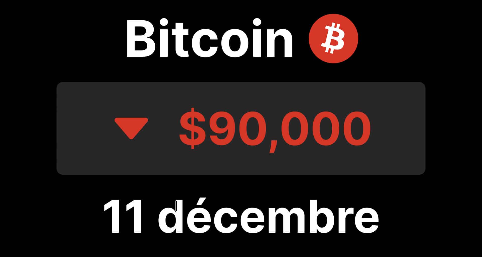 btc bitcoin chute fed baisse taux