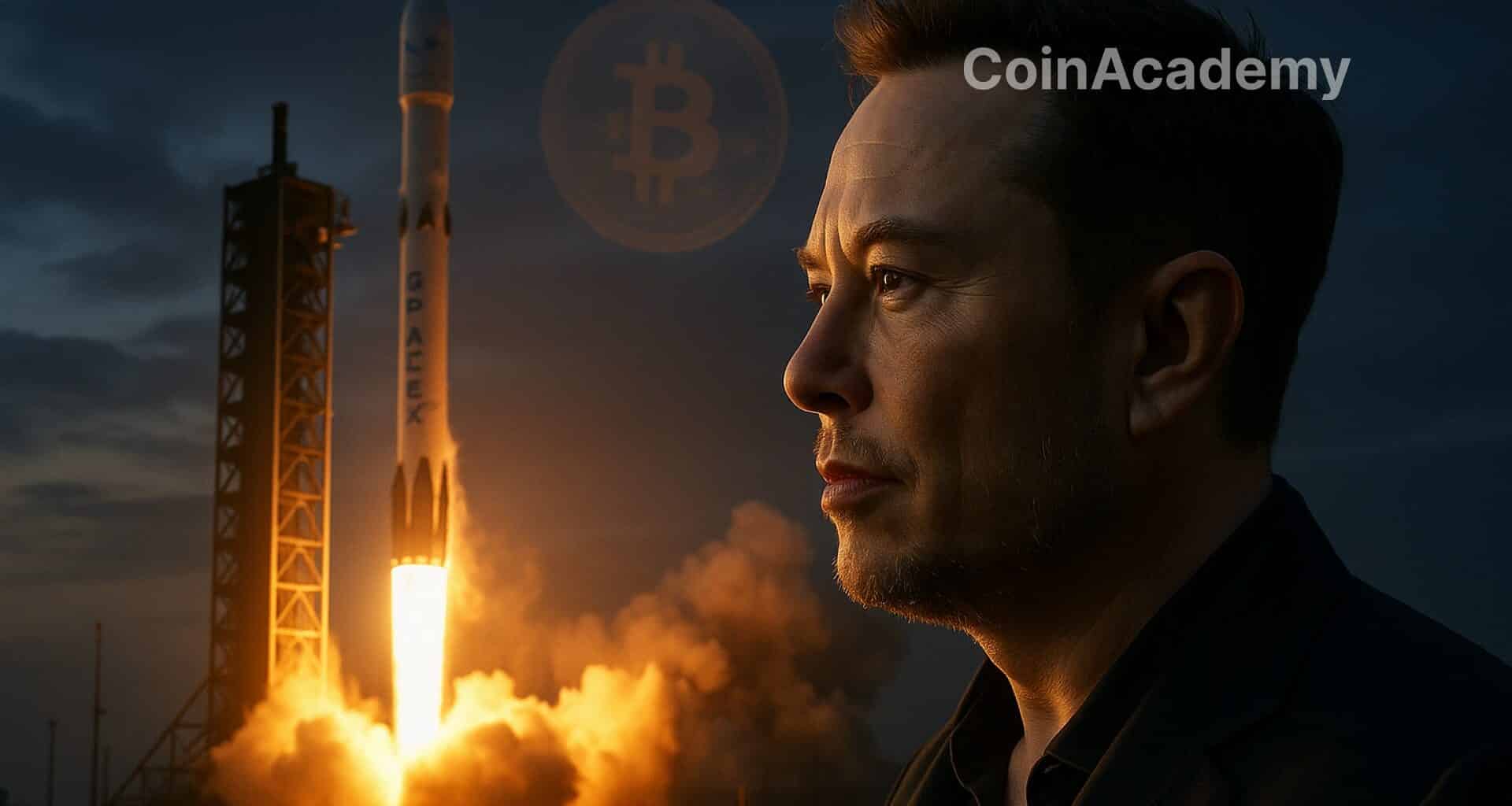 spacex elon musk bitcoin btc