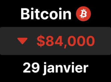btc bitcoin chute 84
