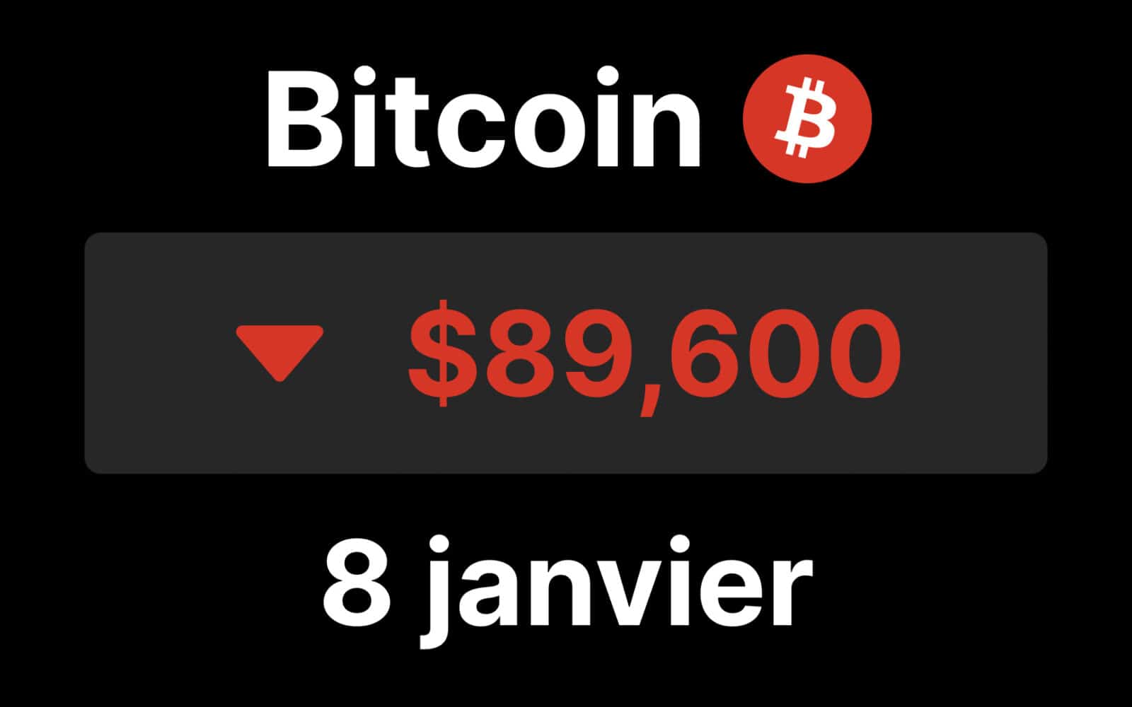 btc bitcoin chute sous 90 etf