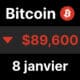 btc bitcoin chute sous 90 etf