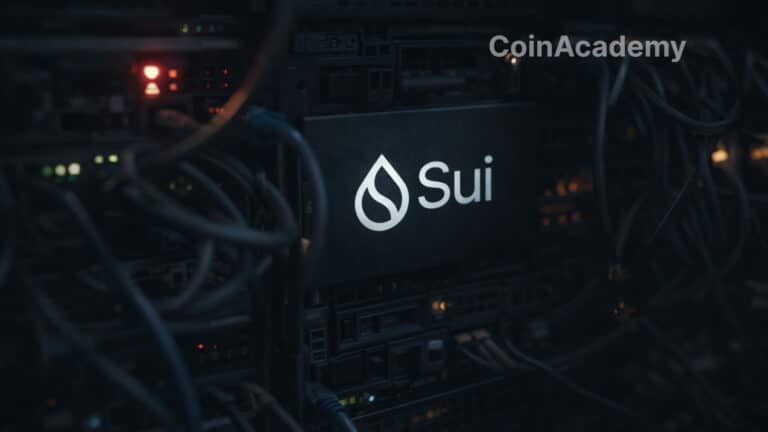 sui panne blockchain reseau
