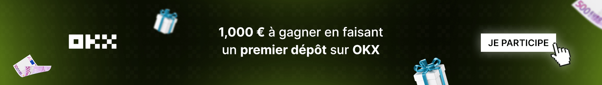 OKX Concours 1000€ X