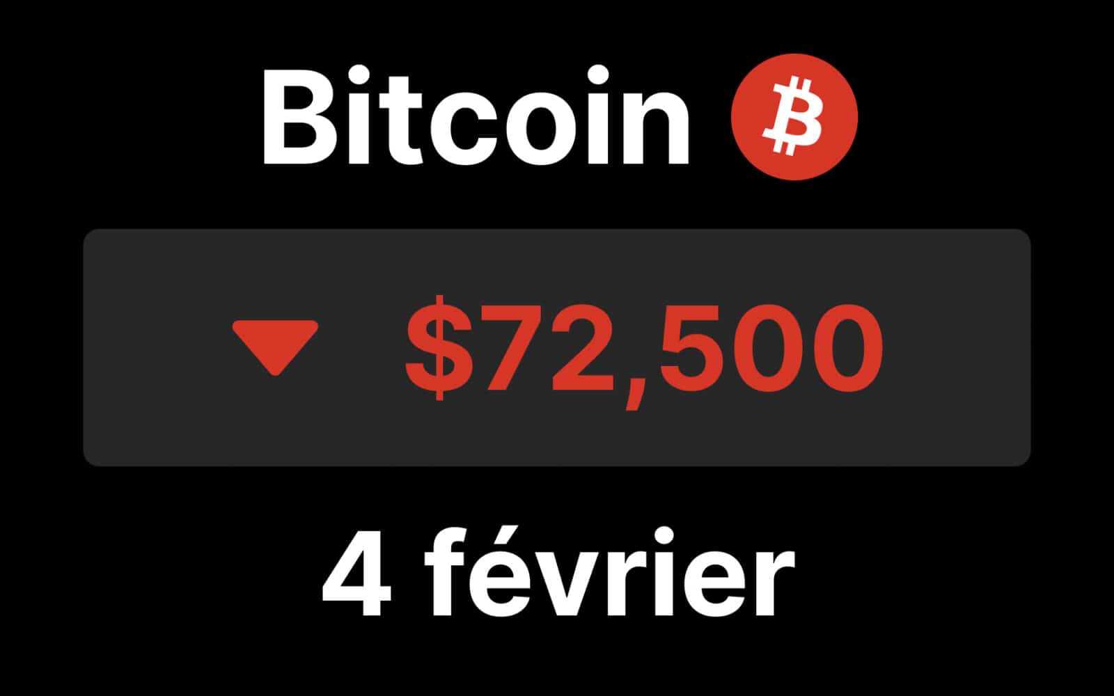 btc bitcoin 72 chute ia