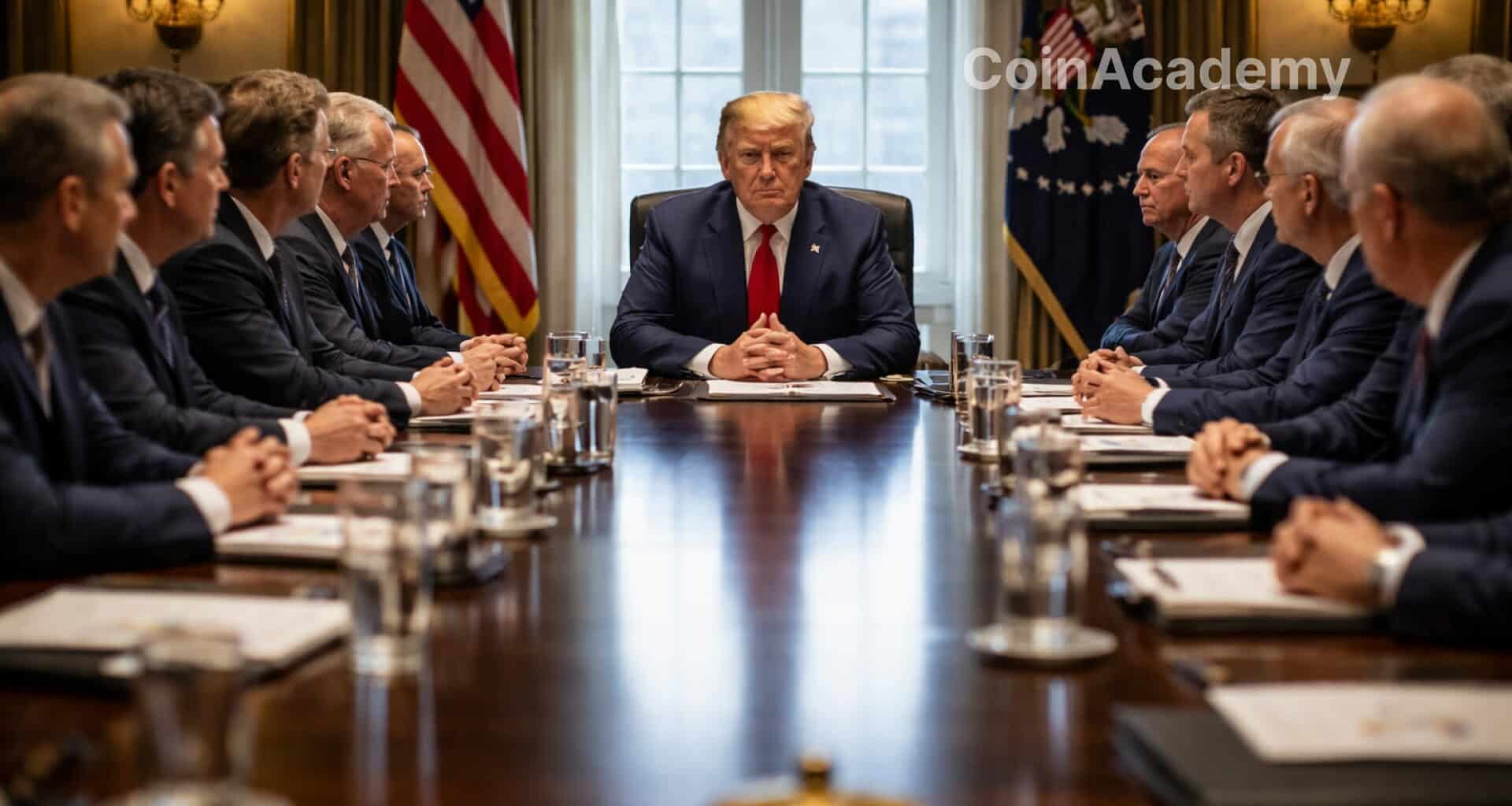 trump maison blanche loi crypto stablecoins banques