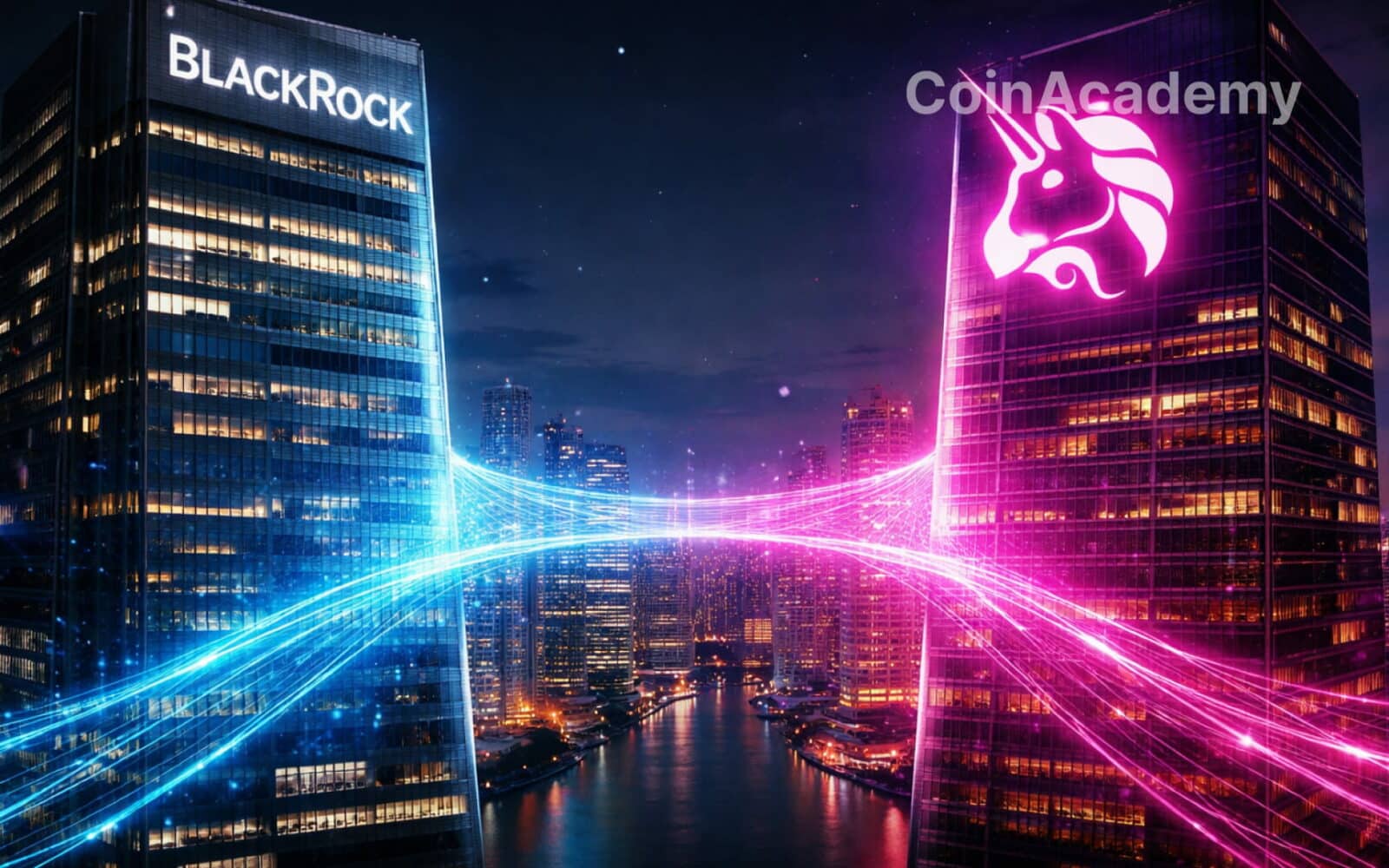 uniswap blackrock uni defi buidl