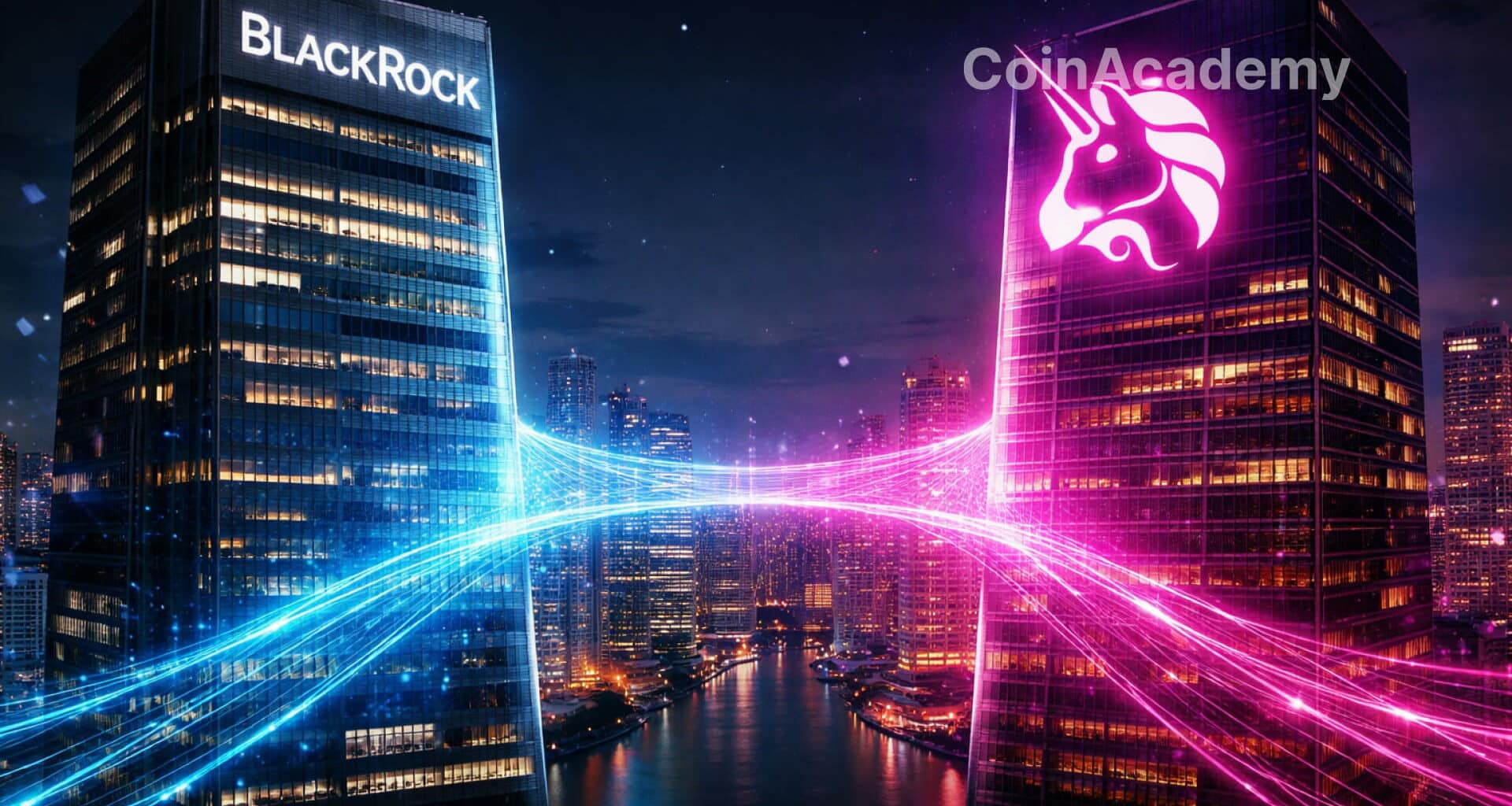 uniswap blackrock uni defi buidl