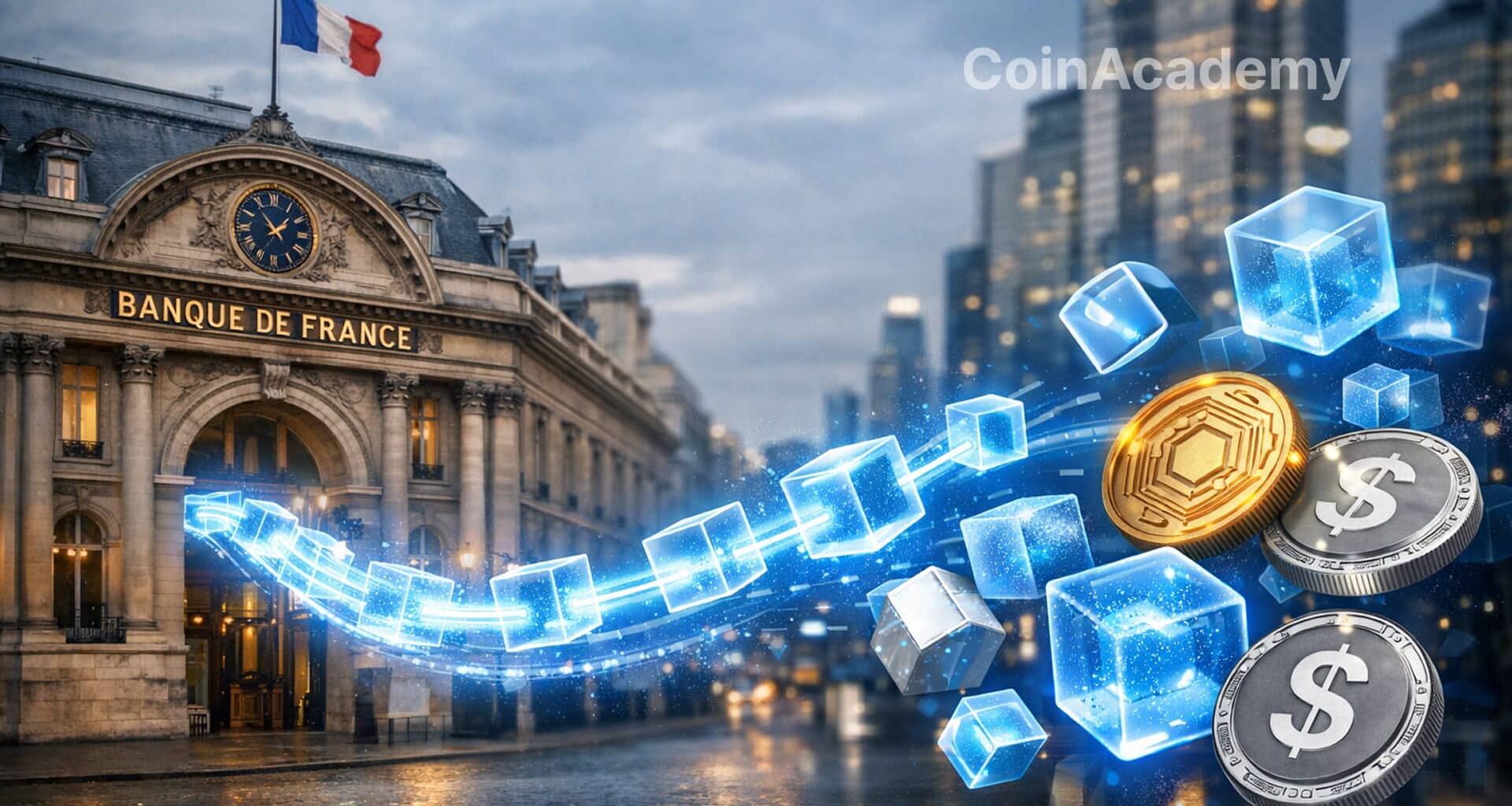 Banque france amf tresor tokenisation