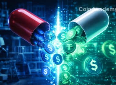 Biotech action bourse stablecoins