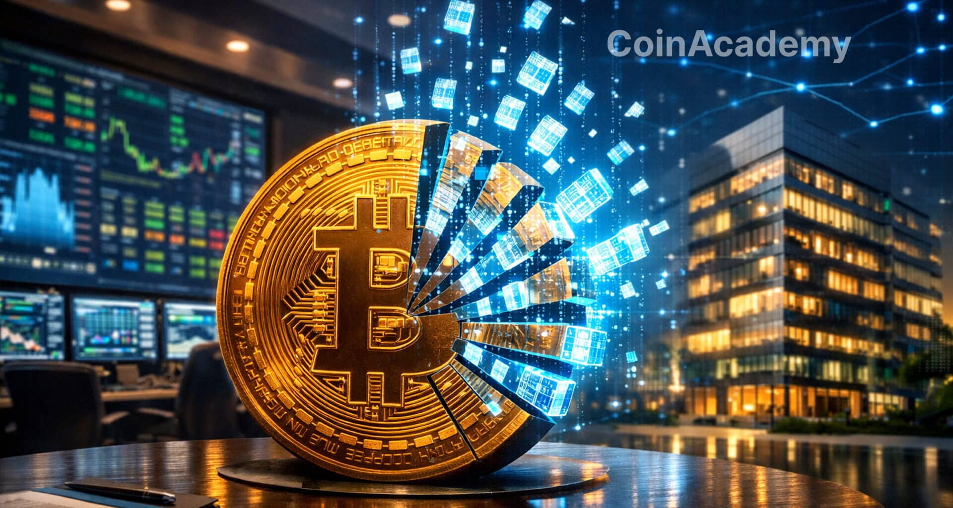 Bitcoin fonds tokenise coinbase