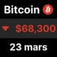 Btc bitcoin 68 or chute