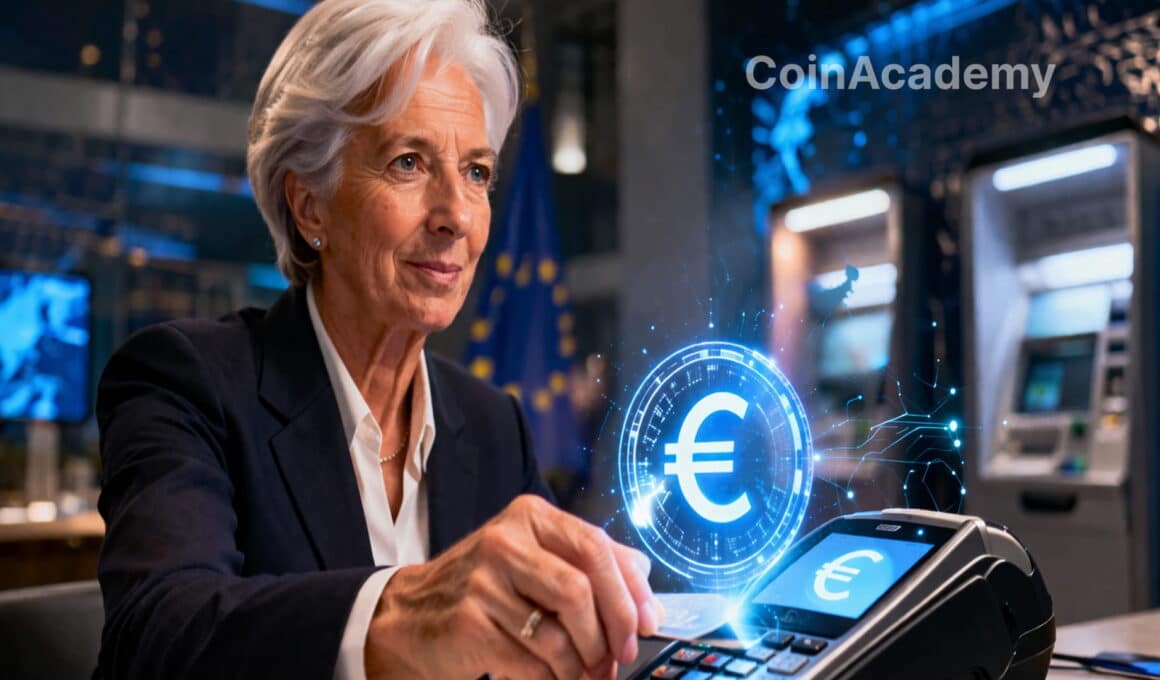 Christine lagarde ecb bce euro numerique