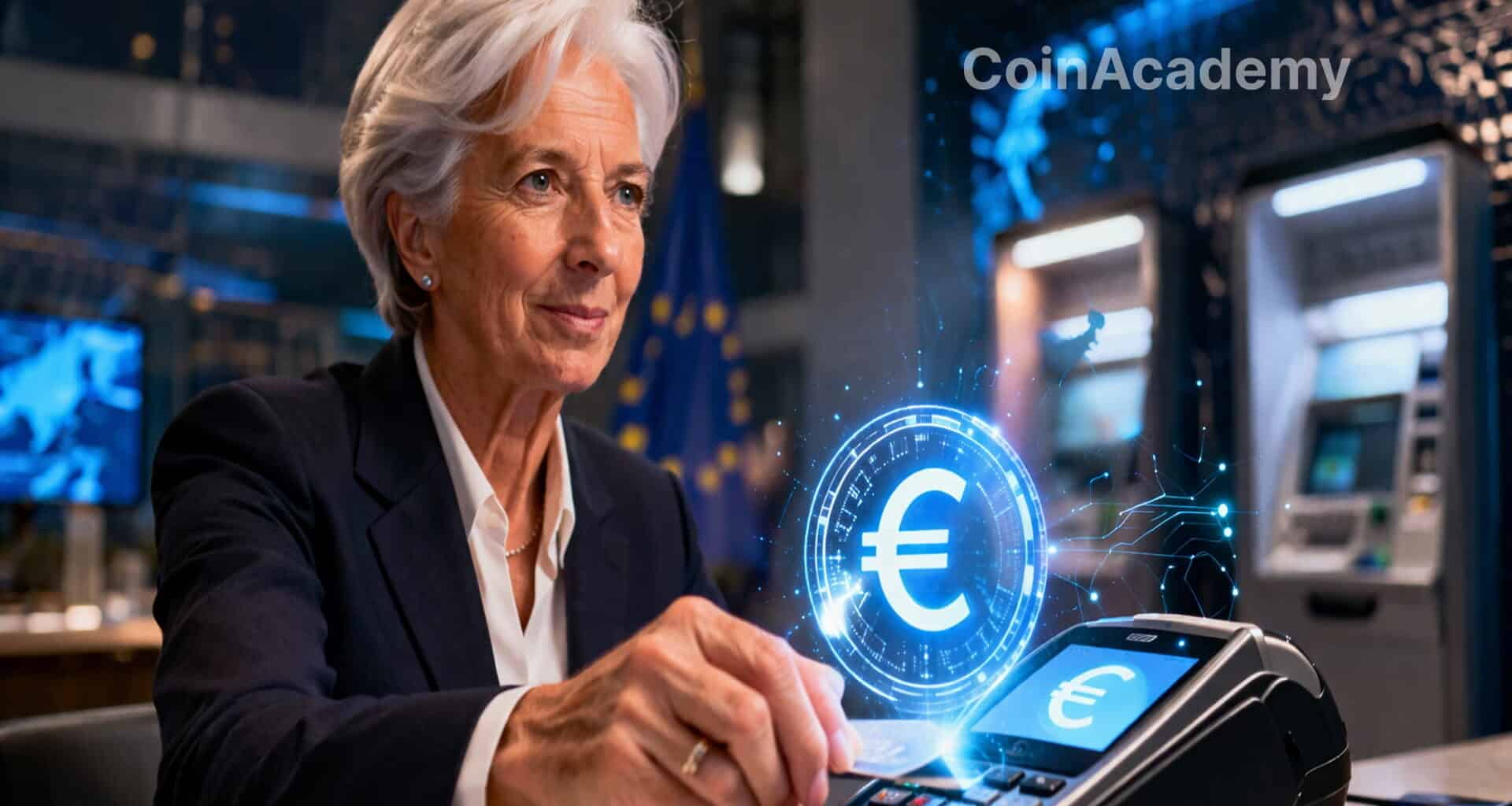 Christine lagarde ecb bce euro numerique