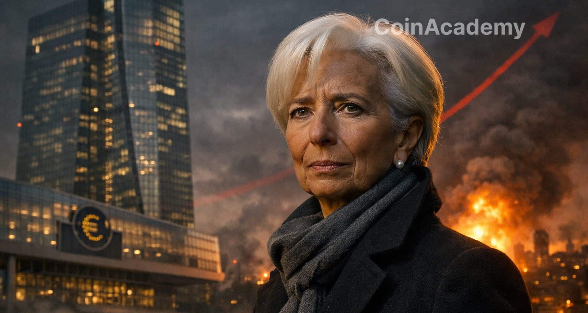 Christine lagarde ecb bce taux