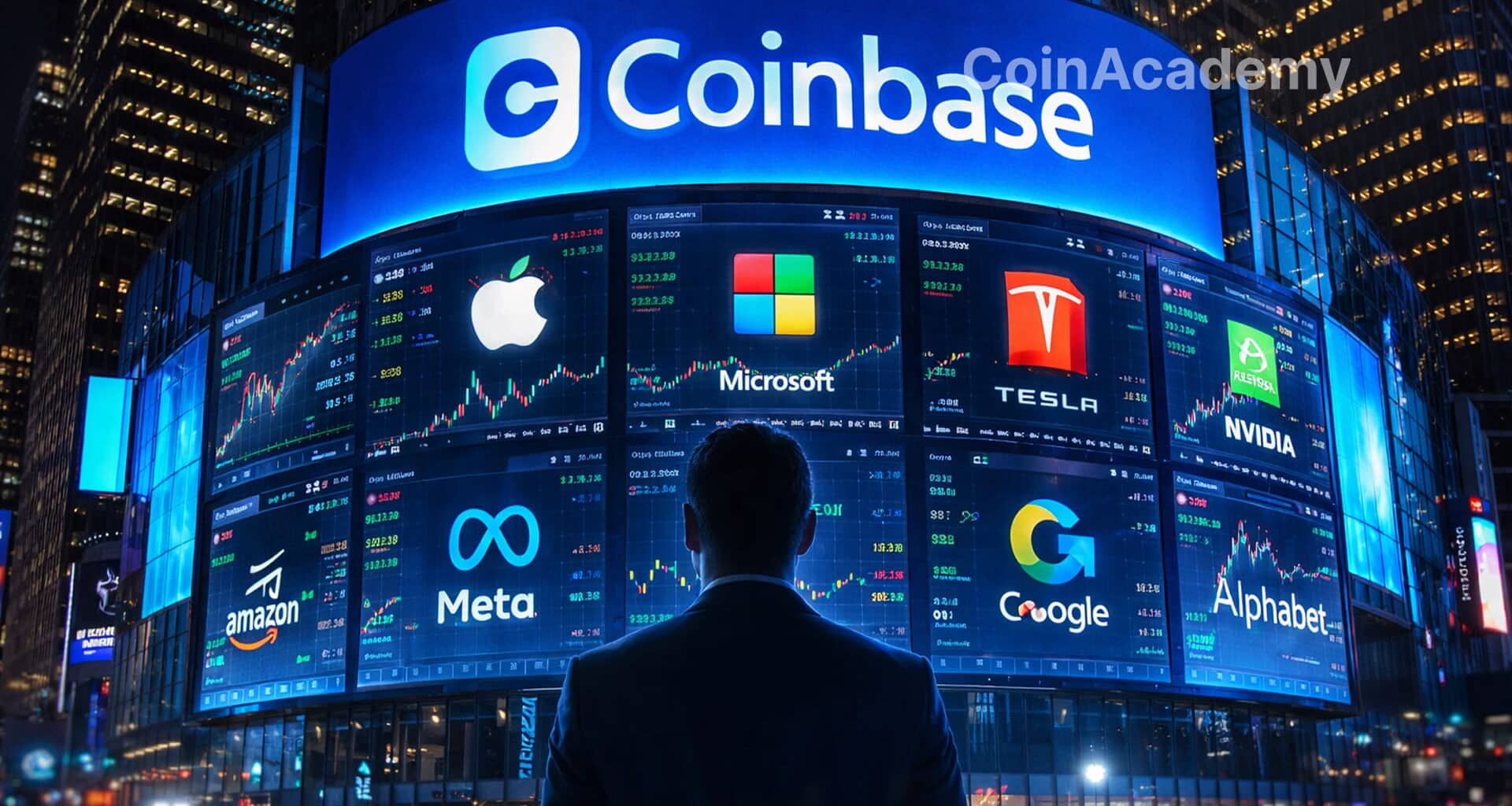 Coinbase actions tokenisees