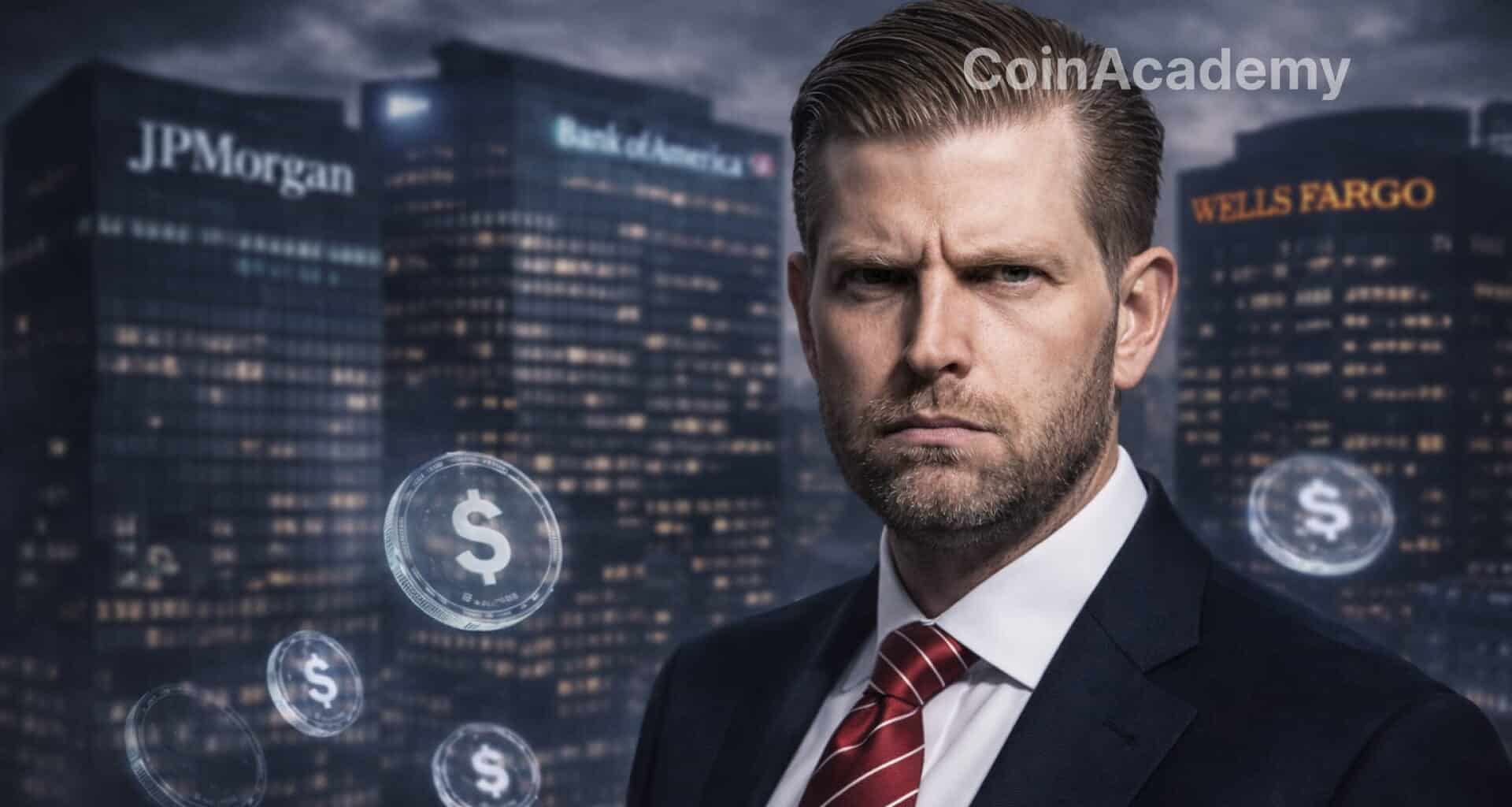 eric trump banques stablecoins rendements