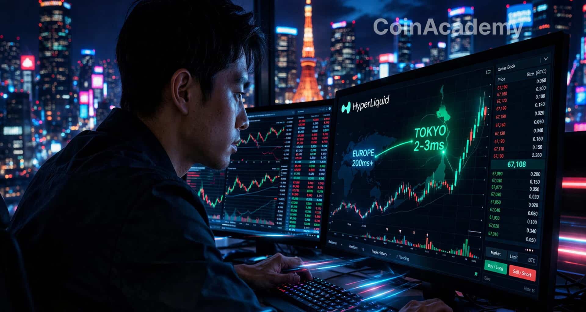 Hyperliquid hype tokyo latence