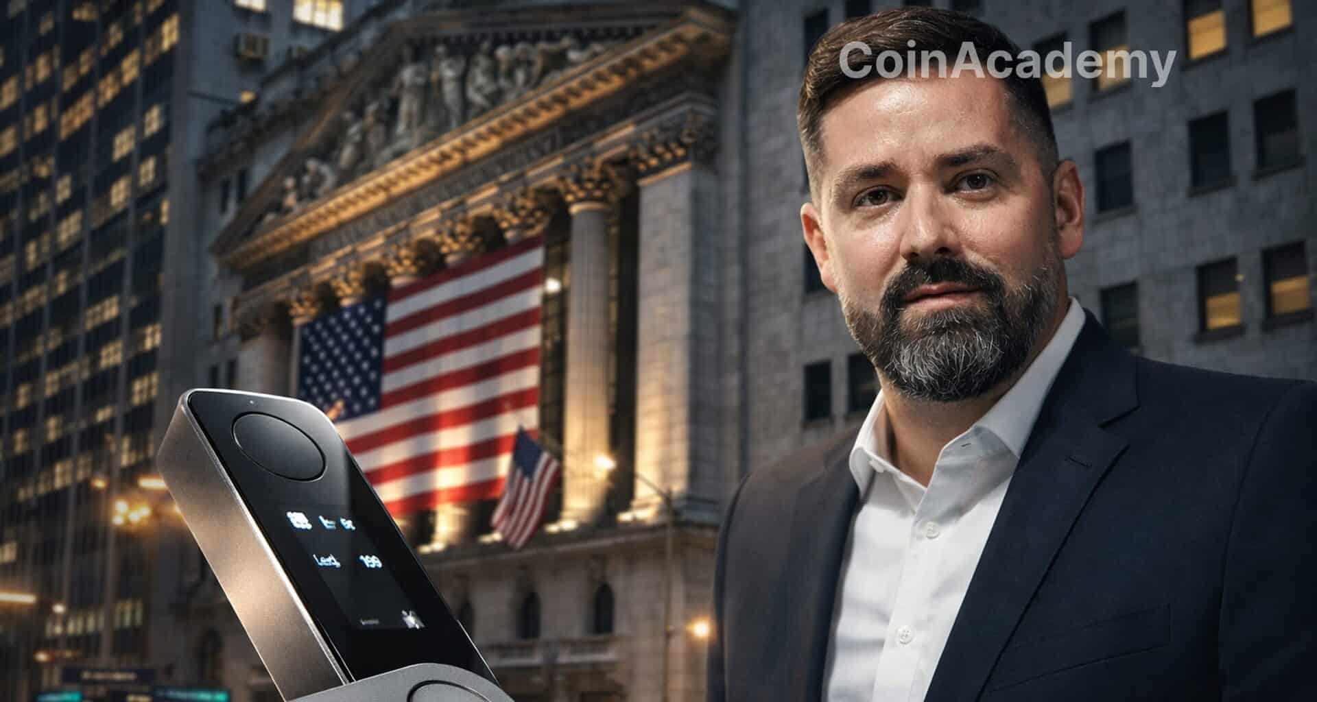 Pascal gauthier ledger ipo bourse new york circle