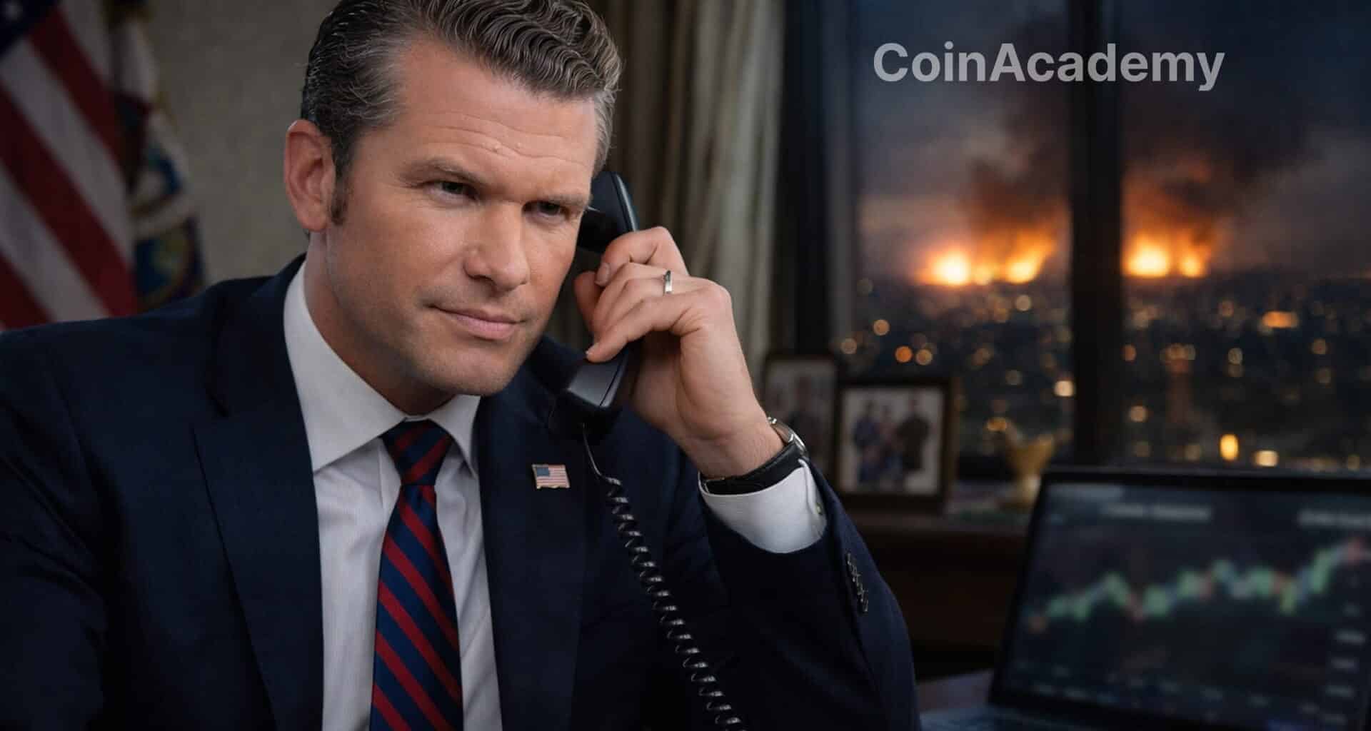 Pete hegseth etf defense broker courtier iran