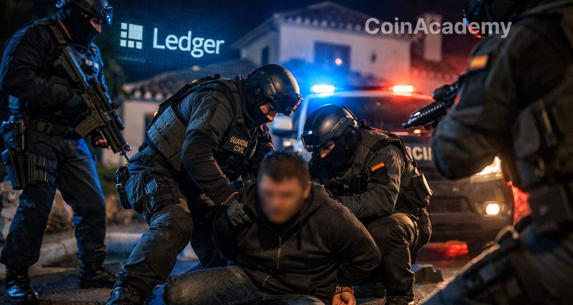 Police espagne ledger kidnapping arrestation