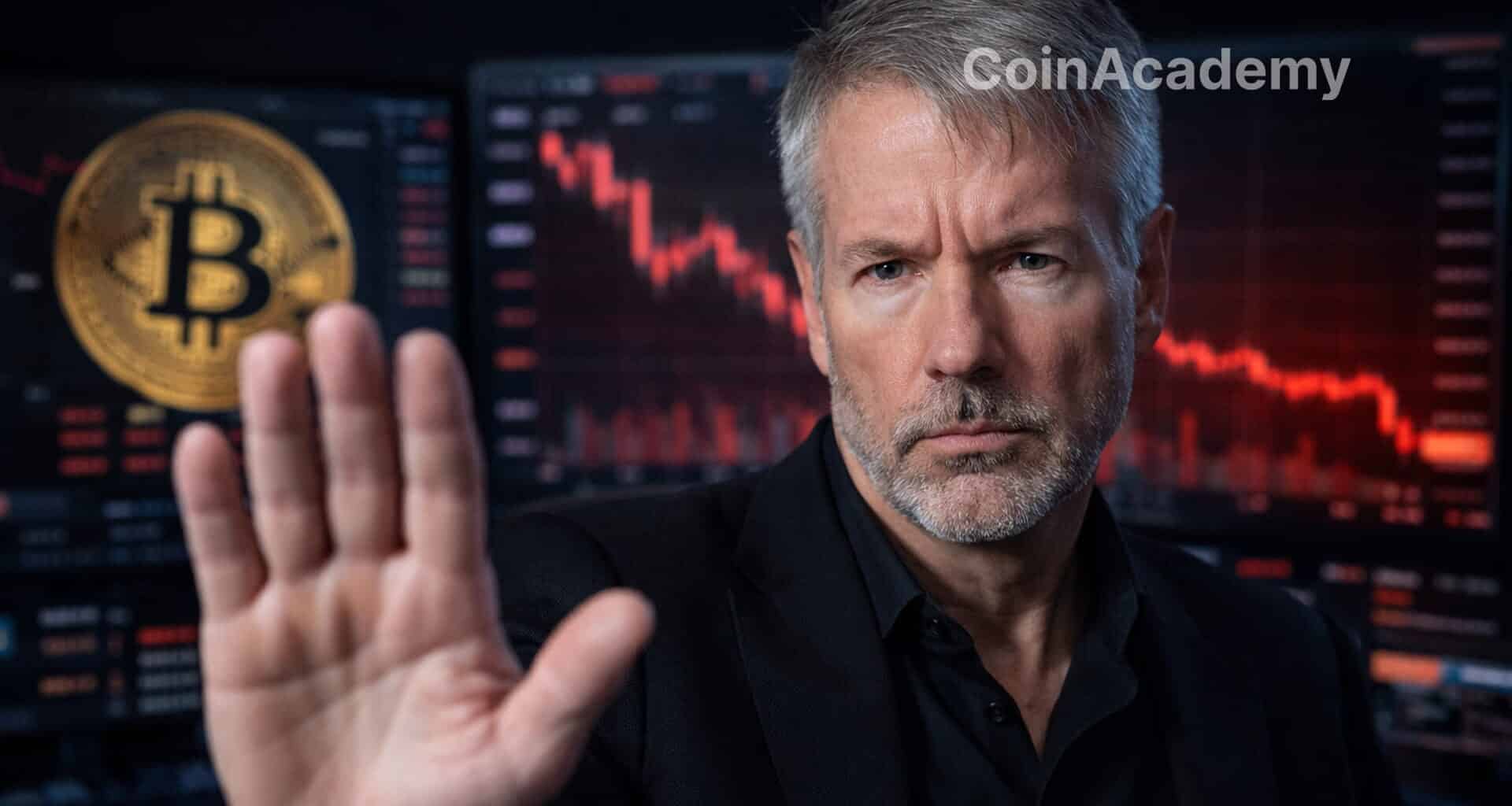 Saylor strategy mstr pause achats