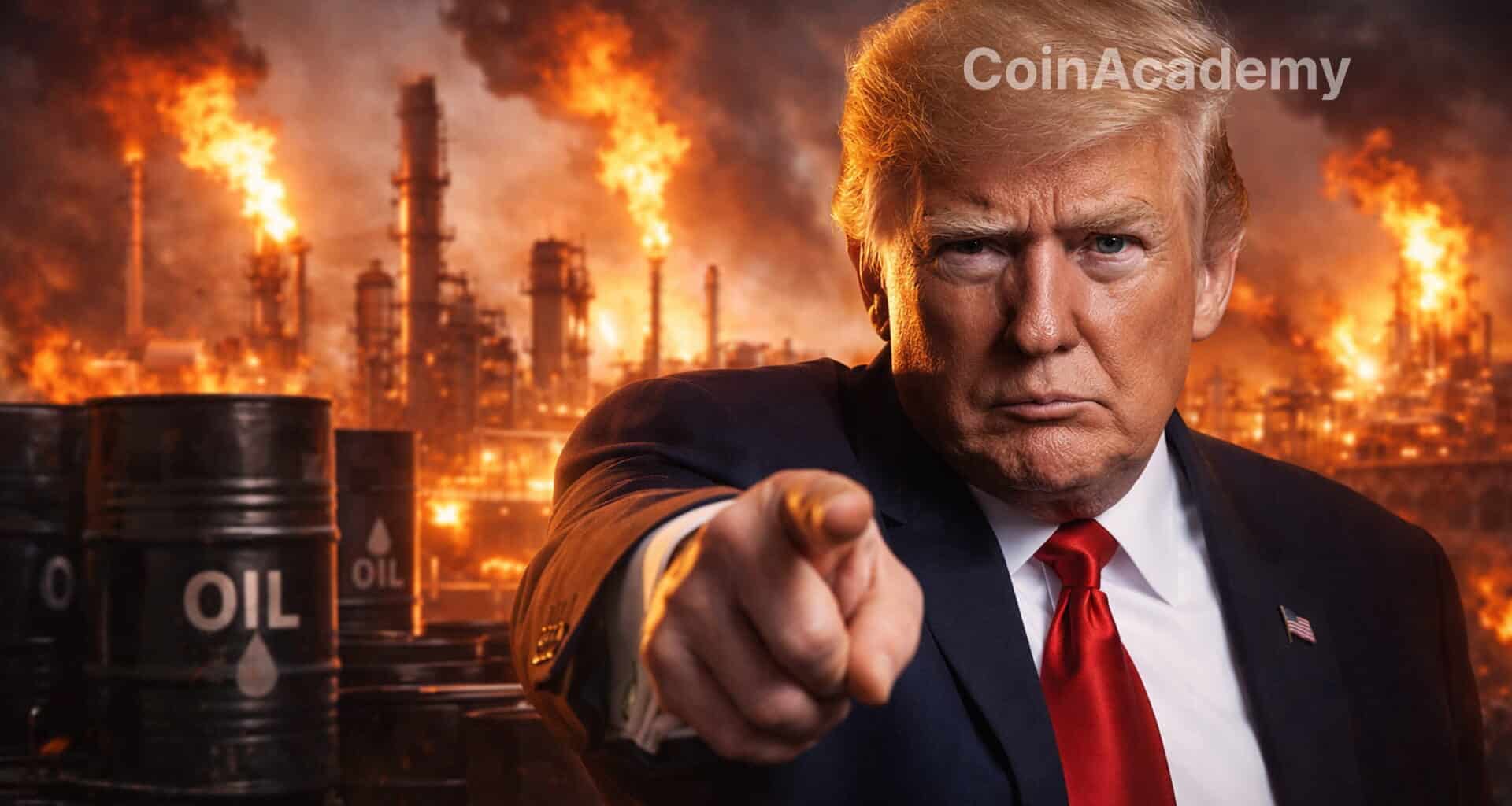 Trump iran petrole menace saisir