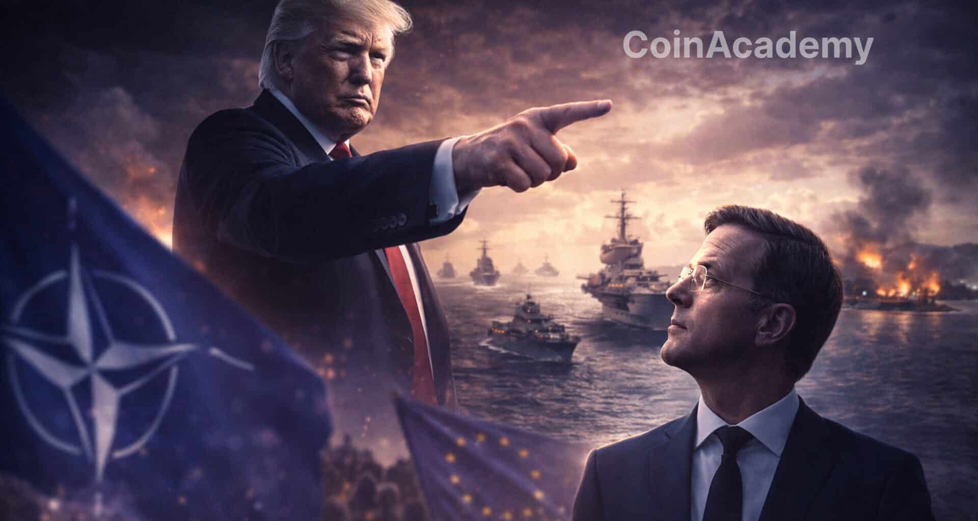 Trump rutte otan nato europe iran