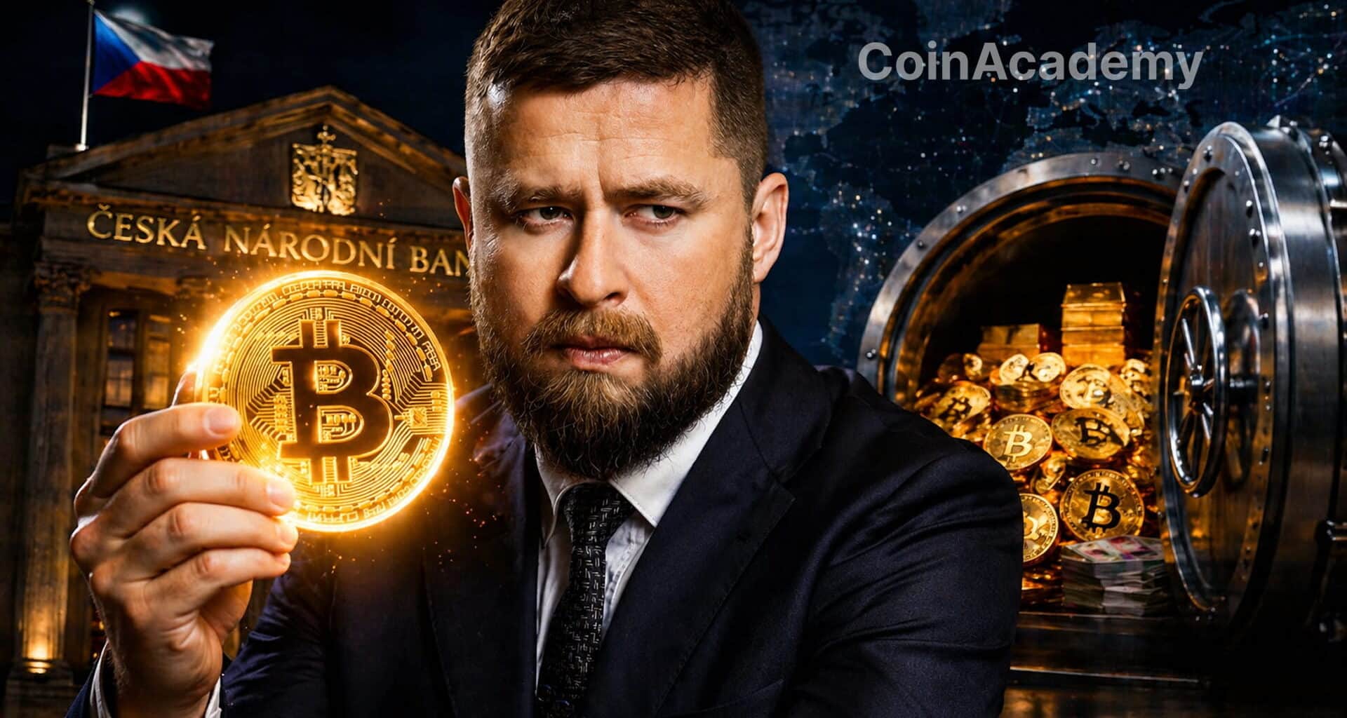 Ales michl banque centrale republique tcheque bitcoin reserve
