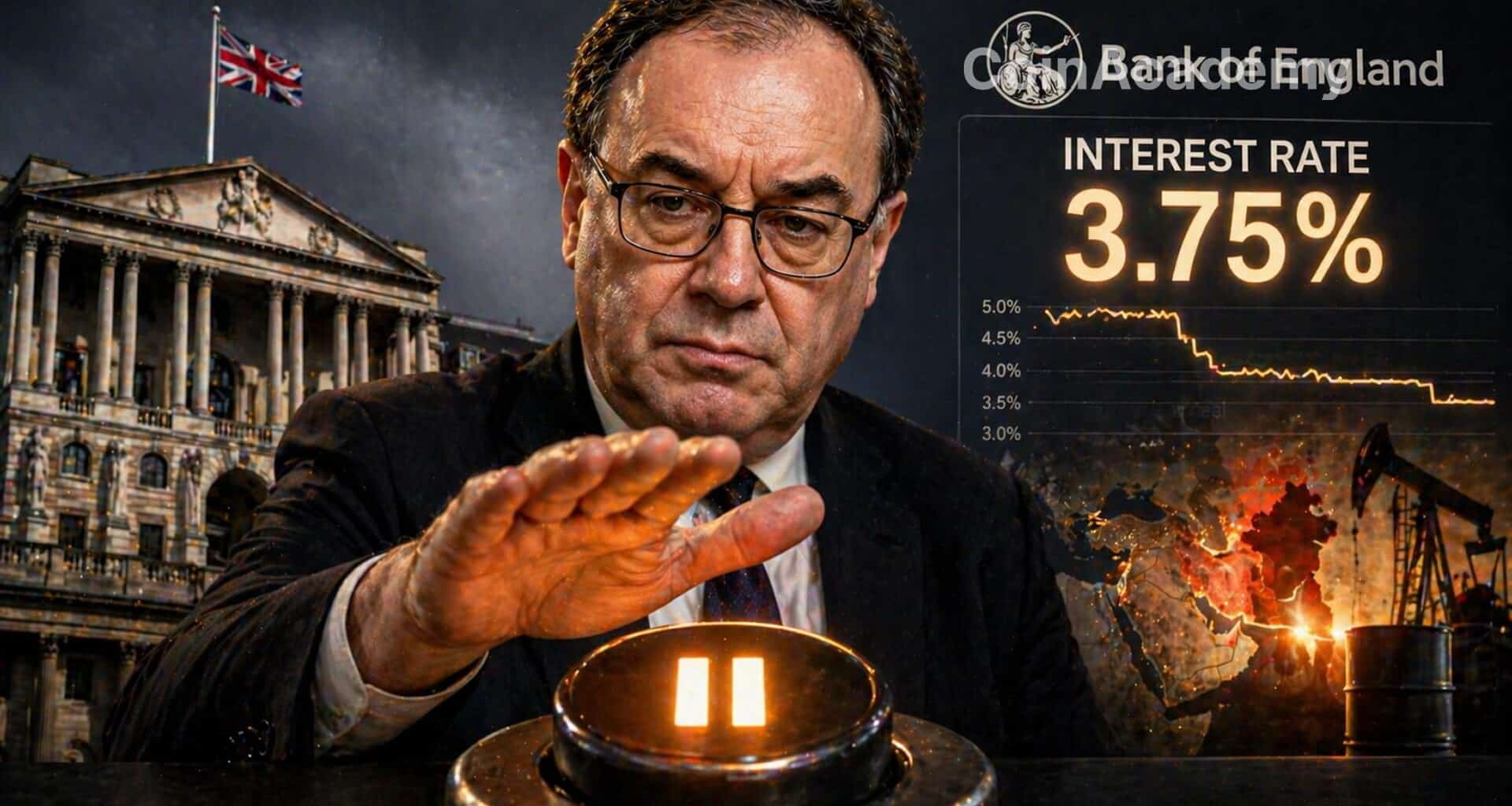 Banque angleterre maintient taux