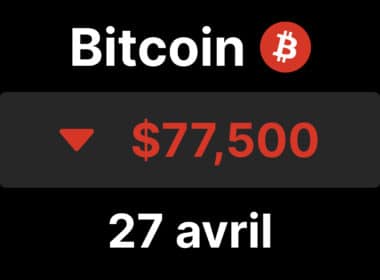 Bitcoin btc chute 79 mur