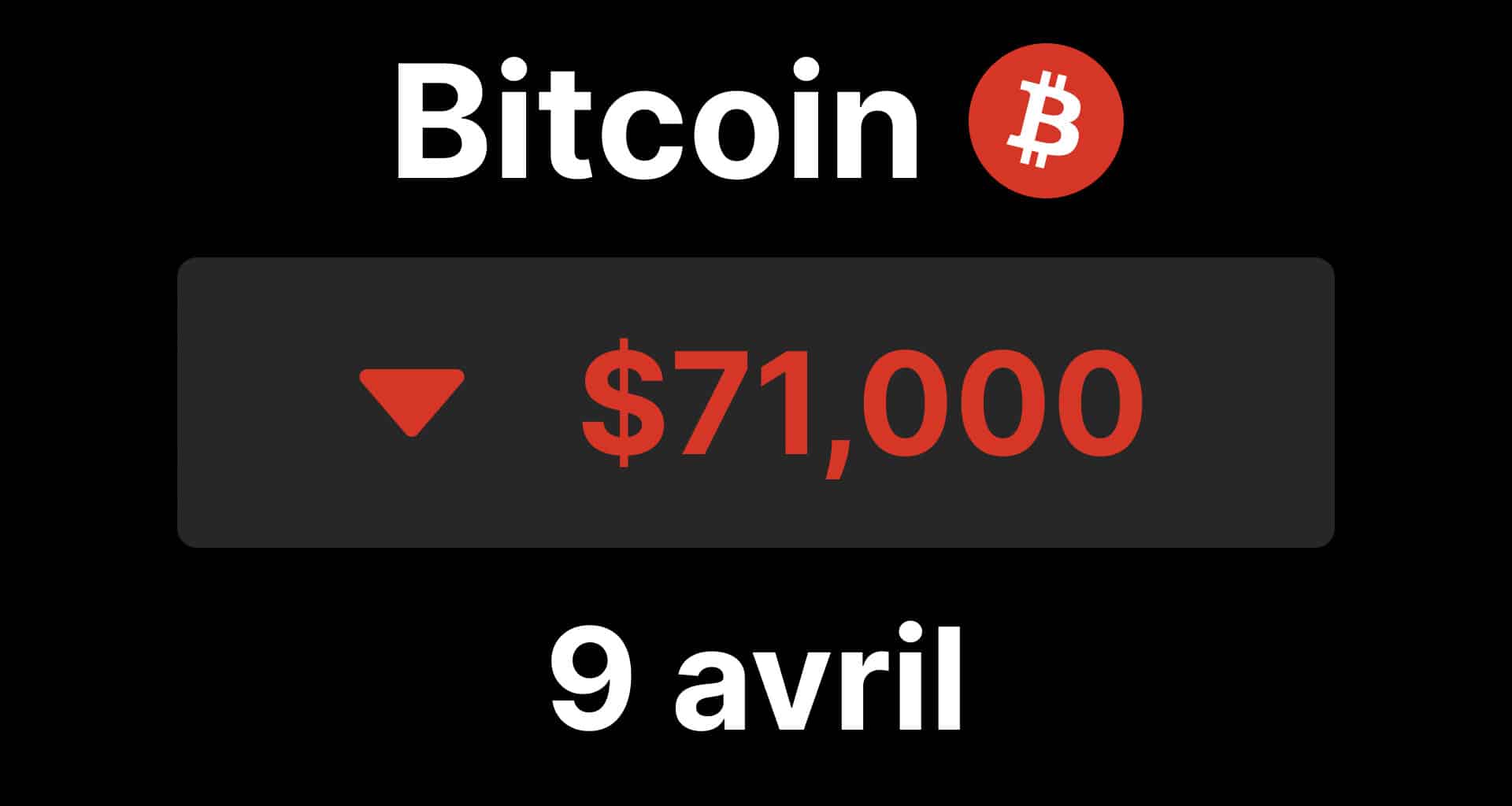 Bitcoin btc chute iran usa cessez feu