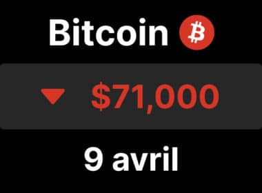 Bitcoin btc chute iran usa cessez feu