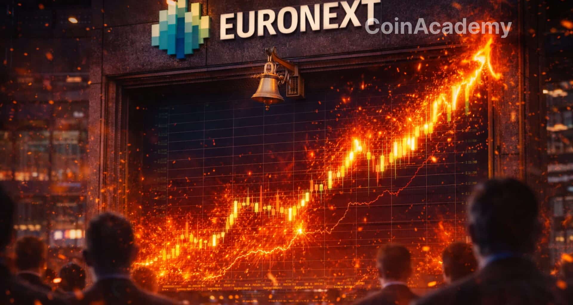 Euronext volume mars