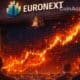 Euronext volume mars