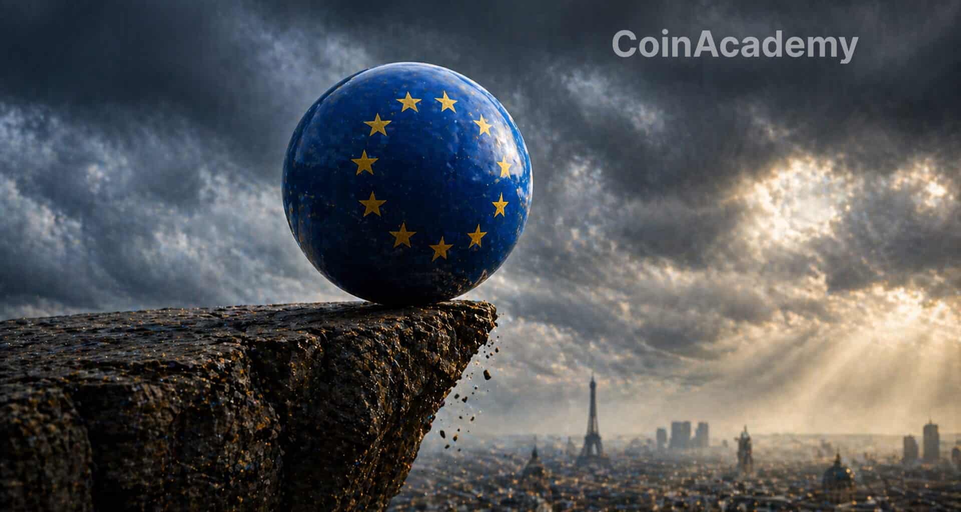 Europe bourse finance chute rebond