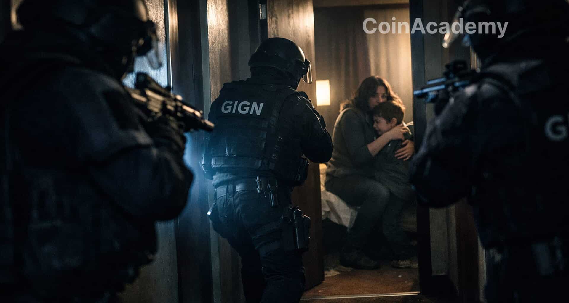 Gign france kidnapping crypto