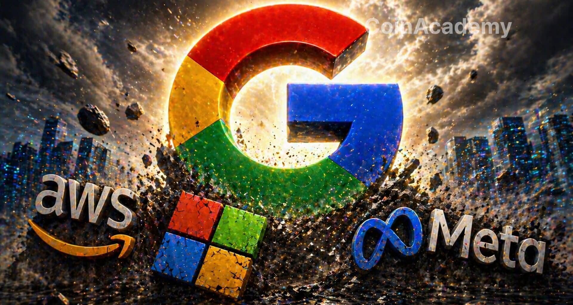 Google microsoft meta amazon depenses ia