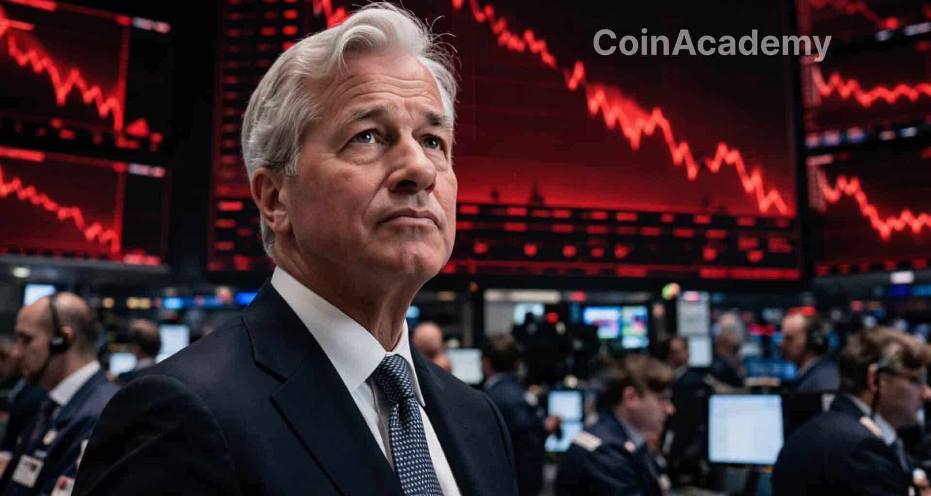 Jpmorgan jamie dimon risque credit prive