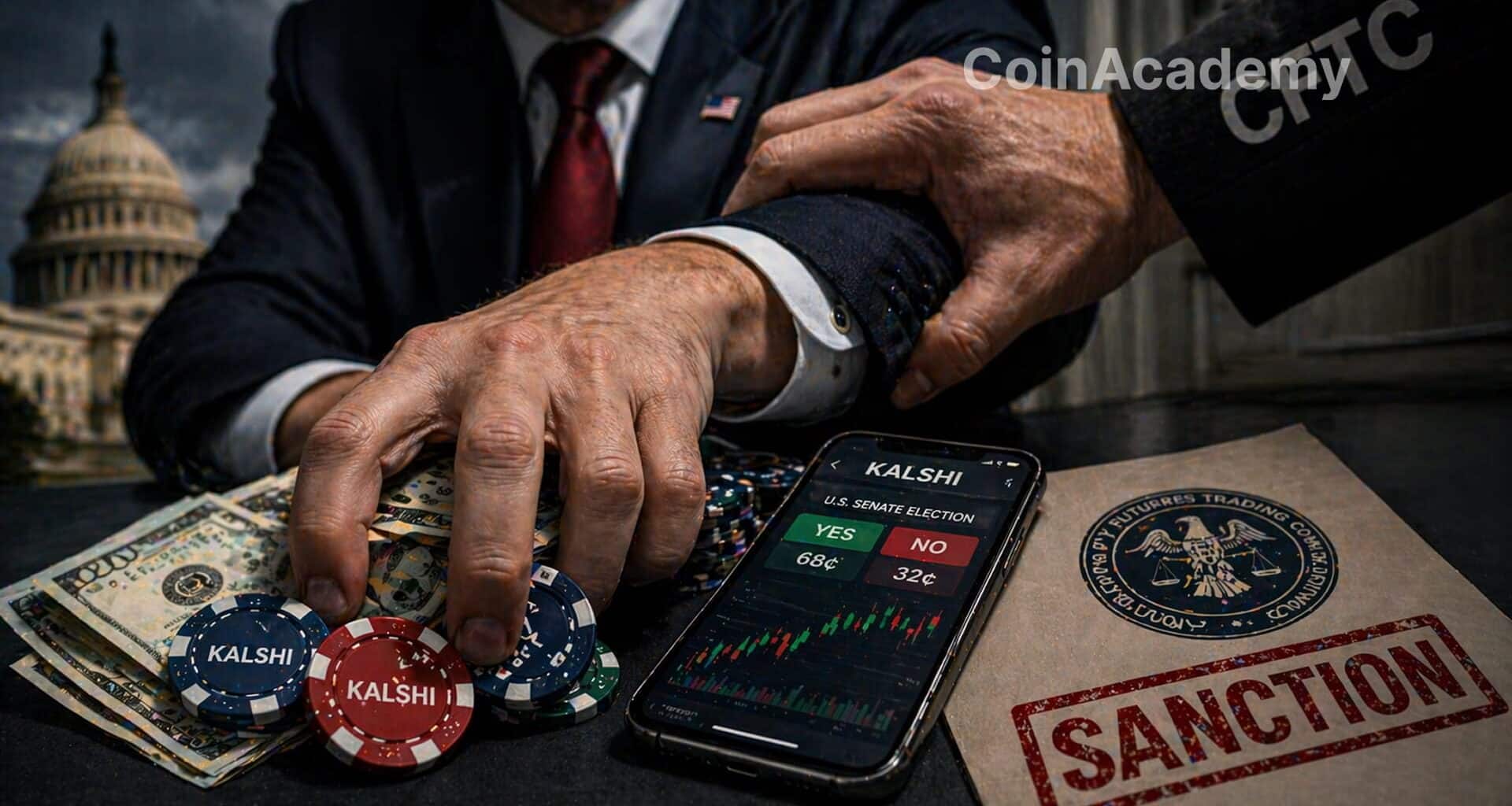 Kalshi trading initie amendes
