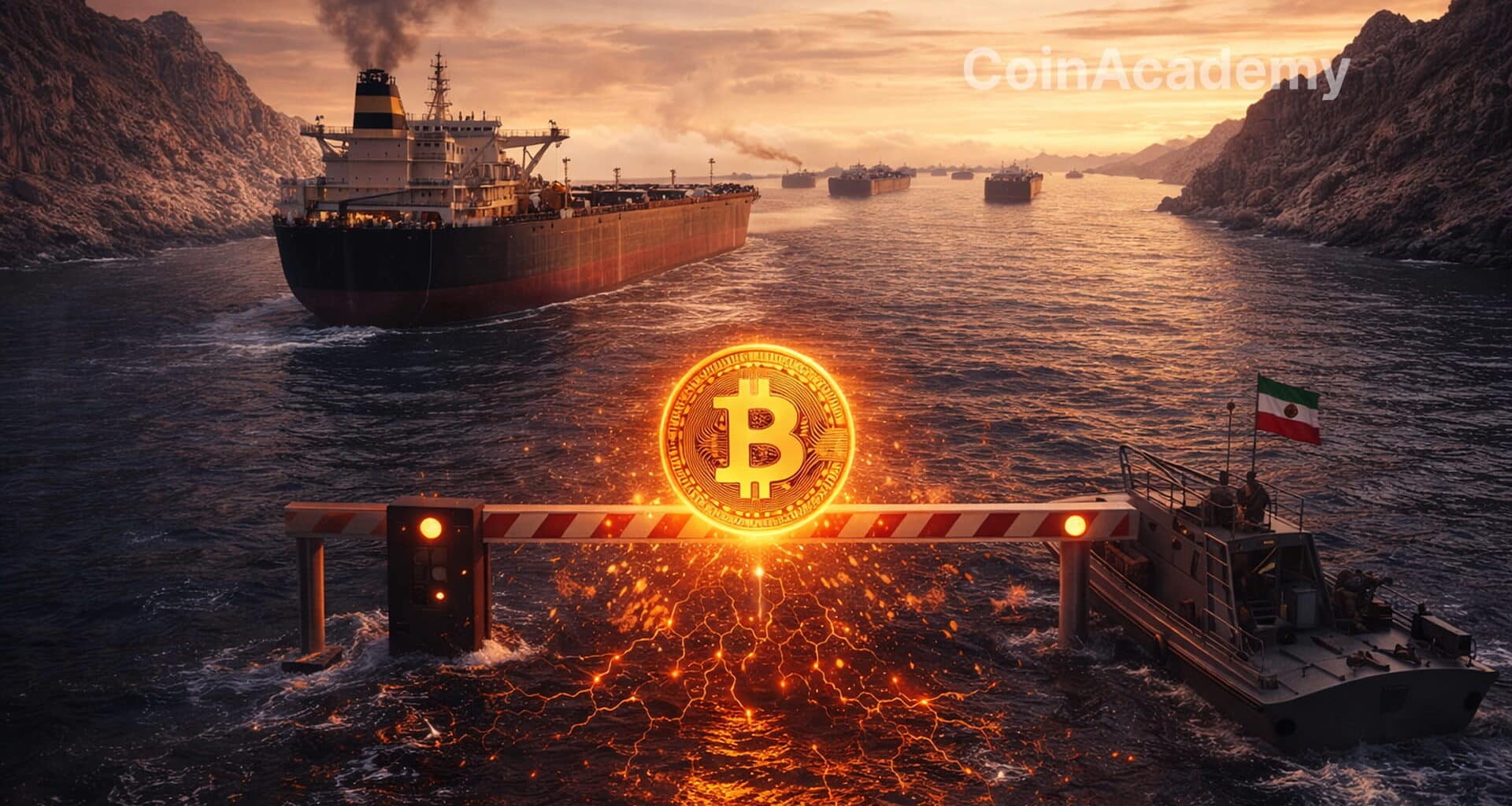 Ormuz bitcoin crypto peage iran petrole