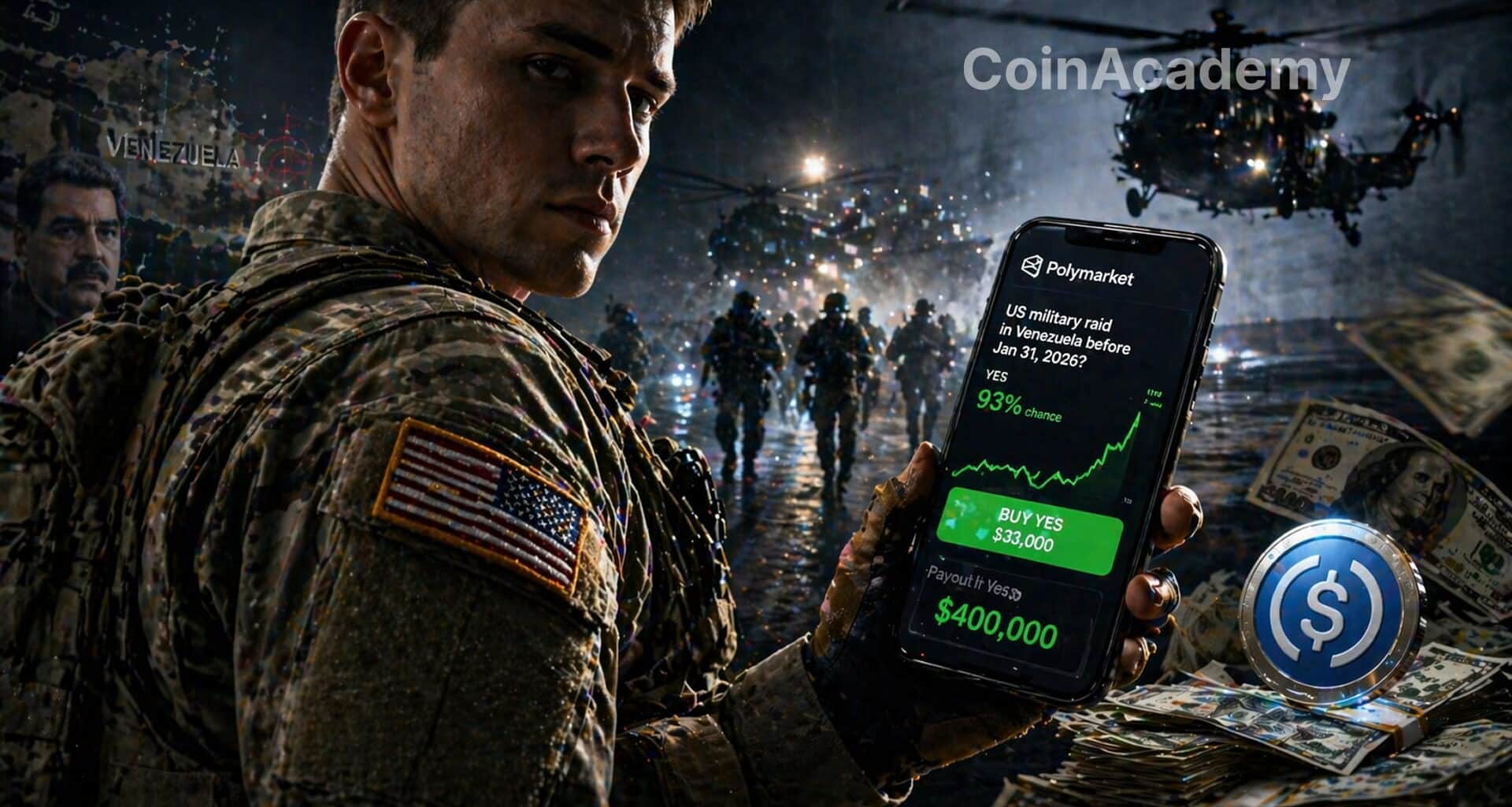 Soldat polymarket usa venezuela