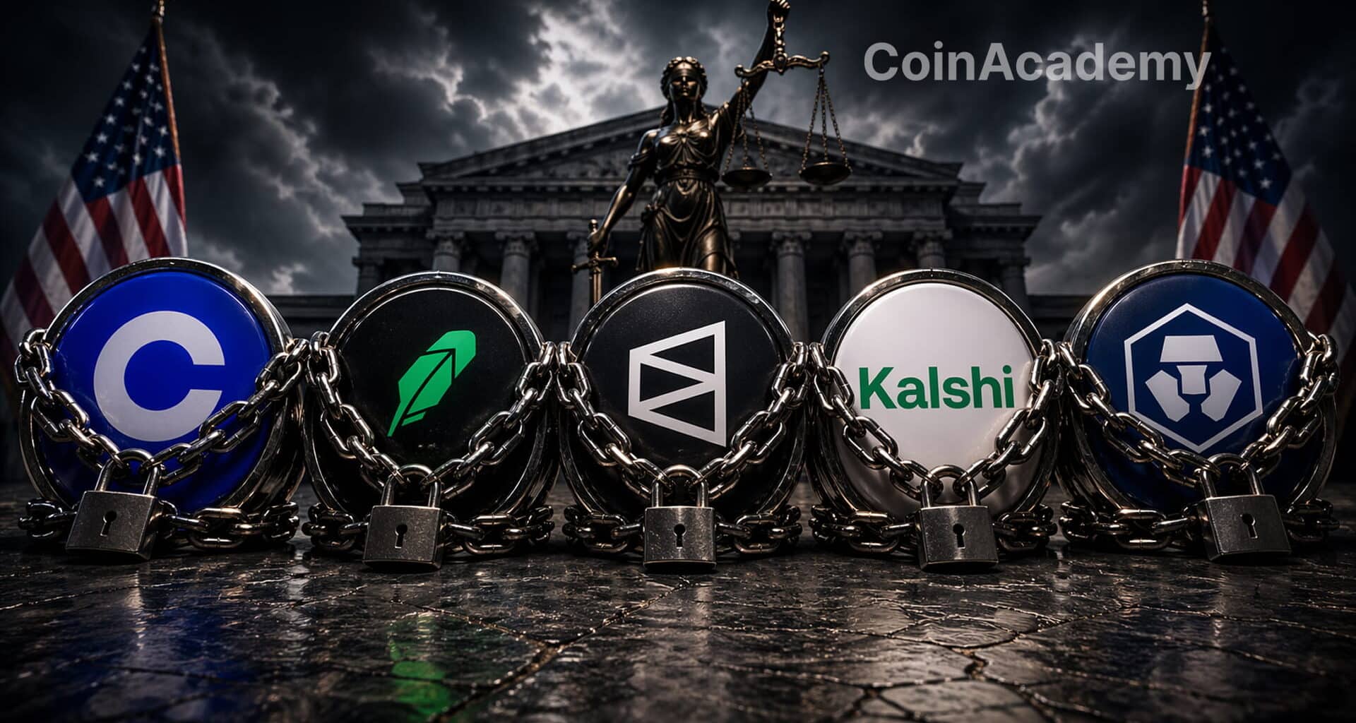 Wisconsin polymarket kalshi coinbase robinhood crypto com