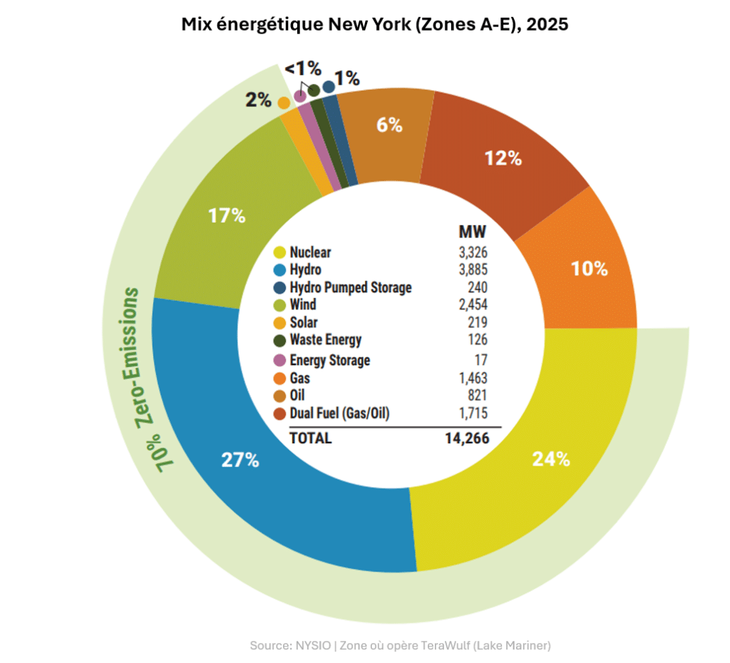 Mix enrgetique New York