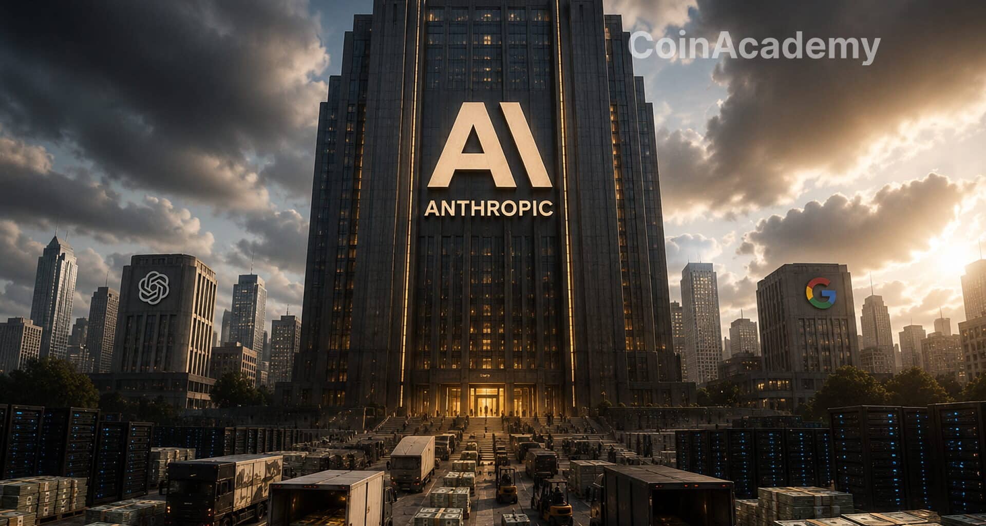 Anthropic depasse openai claude levee 65 milliards