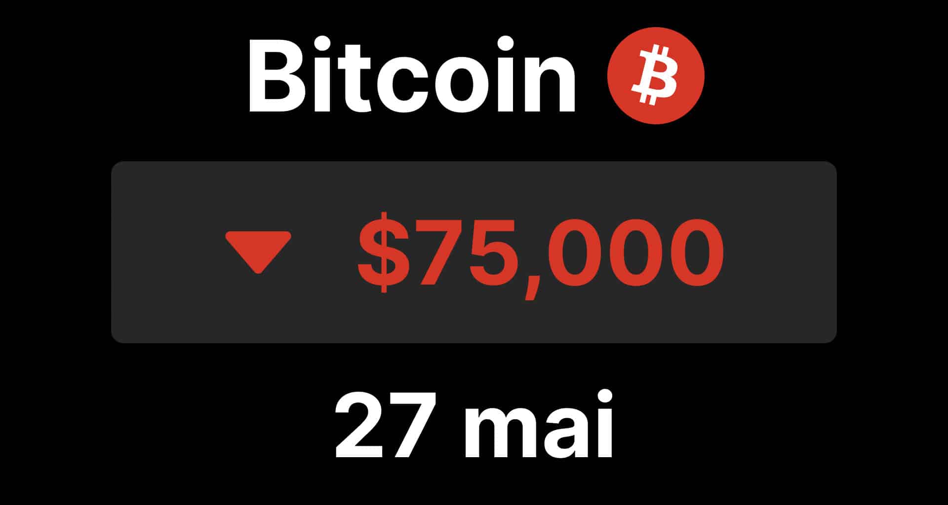 Btc bitcoin 75 or avantage