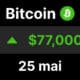 Btc bitcoin 77 espoirs ormuz petrole chute