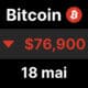Btc bitcoin chute 77 etf iran